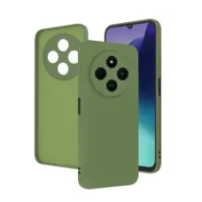 Чохол до мобільного телефона Intaleo Silicone Xiaomi Redmi 14C 4G Green (1283126617041)