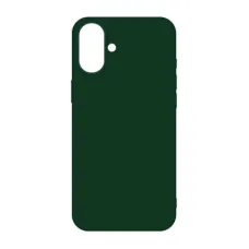 Чохол до мобільного телефона Intaleo SoftShell Apple iPhone 16 Plus Dark Green (1283126609237)