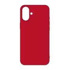 Чохол до мобільного телефона Intaleo SoftShell Apple iPhone 16 Red (1283126609190)