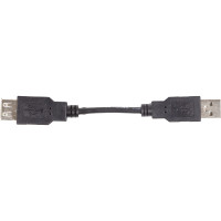 Дата кабель USB 2.0 AM/AF 0.1m PowerPlant (KD00AS1209)