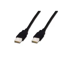 Дата кабелю USB 2.0 AM/AM 1.0m Digitus (AK-300100-010-S)