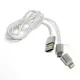 Дата кабель USB 2.0 AM to Lightning + Micro 5P 1.0m cotton PowerPlant (KD00AS1290)