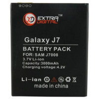 Акумуляторна батарея Extradigital Samsung Galaxy J7 J700H (3000mAh) (BMS6407)