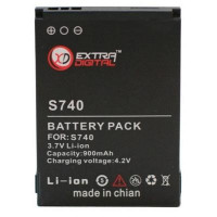 Акумуляторна батарея Extradigital HTC Rose (900 mAh) (DV00DV6100)