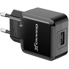 Зарядний пристрій Grand-X CH-03B (5V/2,1A) Black (CH-03B)
