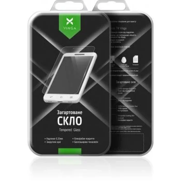 Скло захисне Vinga для Huawei Y3 2017 (Clear) (VTPGS-Y32017)