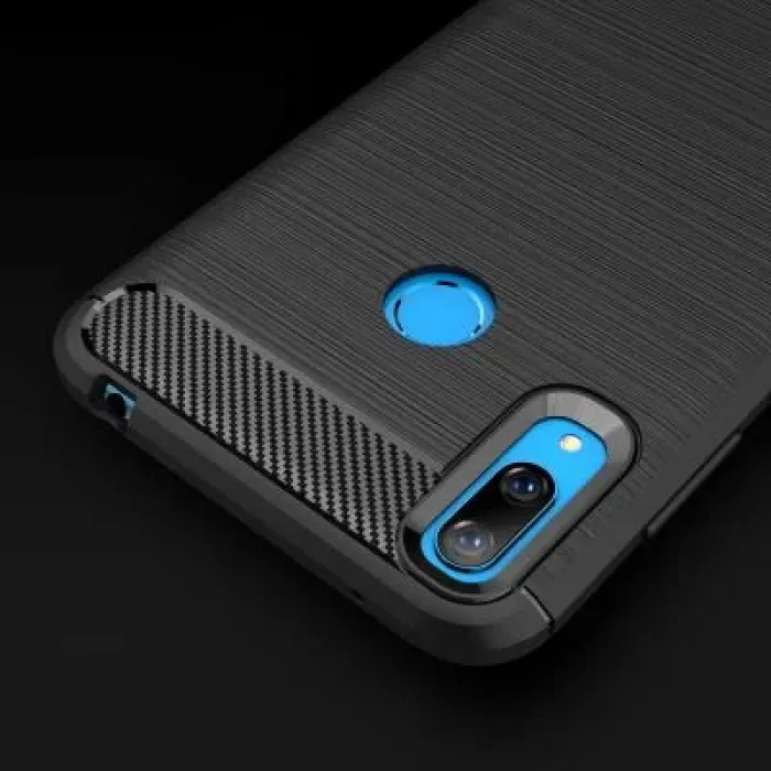 Чохол до мобільного телефона Laudtec для Huawei Y7 2019 Carbon Fiber (Black) (LT-HY72019B)