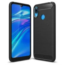 Чохол до мобільного телефона Laudtec для Huawei Y7 2019 Carbon Fiber (Black) (LT-HY72019B)