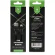 Дата кабель USB 2.0 AM to Lightning 1.0m cylindric nylon back Vinga (VCPDCLCANB1BK)