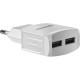 Зарядний пристрій Defender UPA-22 white, 2xUSB, 2.1A (83580)