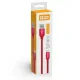 Дата кабель USB 2.0 AM to Lightning 1.0m 2.1А red ColorWay (CW-CBUL004-RD)