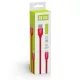 Дата кабель USB 2.0 AM to Micro 5P 1.0m 2.1А red ColorWay (CW-CBUM002-RD)