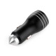Зарядний пристрій Vinga QC3 Quick Dual USB Car Charger aluminium 18W Max (VCCQAABK)