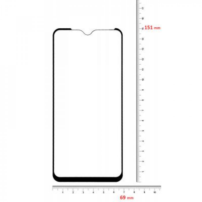 Скло захисне BeCover Samsung Galaxy A50/A50s 2019 SM-A505/SM-A507 Black (703444)