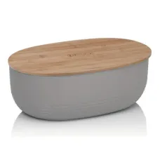Хлібниця Kela Namur Gray 37,5х23х14 см (12062)