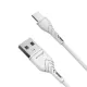 Дата кабель USB 2.0 AM to USB-C 1.0m White Grand-X (PC-03W)