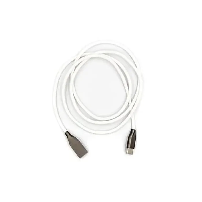Дата кабель USB 2.0 AM to USB-C 1.0m white PowerPlant (CA910717)