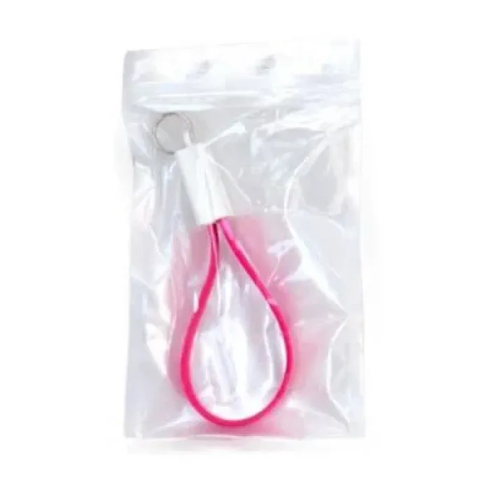 Дата кабель USB 2.0 AM to USB-C 0.18m pink Extradigital (KBU1788)