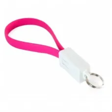 Дата кабель USB 2.0 AM to USB-C 0.18m pink Extradigital (KBU1788)