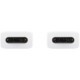 Дата кабель USB-C to USB-C 1.0m white Samsung (EP-DA705BWRGRU)