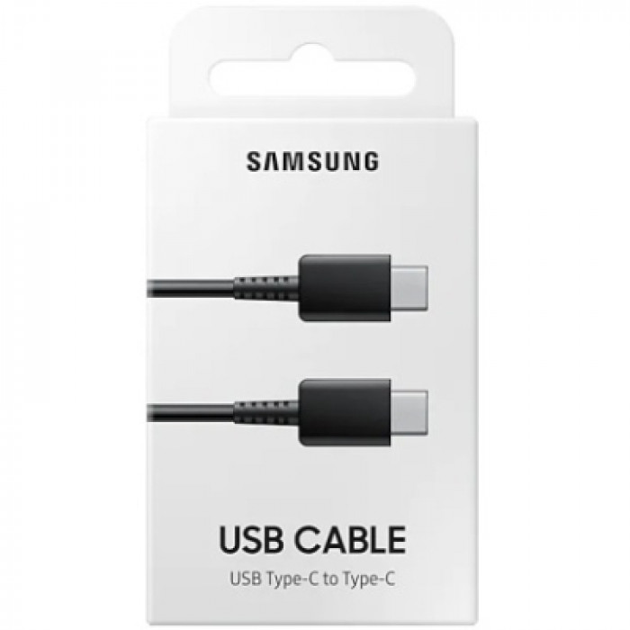 Дата кабель USB-C to USB-C black Samsung (EP-DA705BBRGRU)