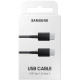 Дата кабель USB-C to USB-C black Samsung (EP-DA705BBRGRU)