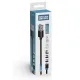 Дата кабель USB 2.0 AM to Lightning + Micro 5P + USB-C 1.0m Magnet only charge ColorWay (CW-CBUU020-BK)