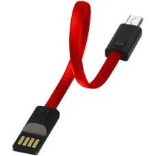 Дата кабель USB 2.0 AM to Micro 5P 0.22m red ColorWay (CW-CBUM022-RD)