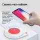 Зарядний пристрій ColorWay Qi Fast Charger (10W)& LED bedside lamp (CW-CHW20Q-WT)