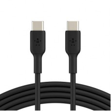Дата кабель USB-C to USB-C 1.0m PVC black Belkin (CAB003BT1MBK)
