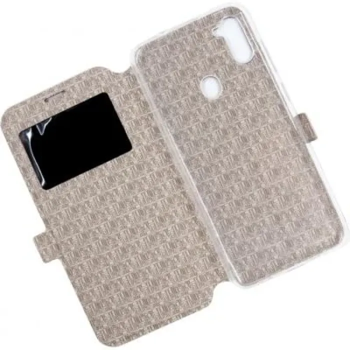 Чохол до мобільного телефона Dengos Flipp-Book Call ID Samsung Galaxy М11, blue (DG-SL-BK-260) (DG-SL-BK-260)