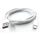 Дата кабель USB 3.0 AM to USB-C 2.0m black Dengos (PLS-TC-2M-USB3)