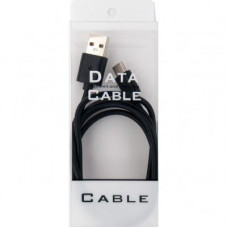 Дата кабель USB 2.0 AM to USB-C 1.0m black Dengos (PLS-TC-BLACK)