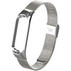 Ремінець до фітнес браслета BeCover Metal для Xiaomi Mi Smart Band 5 Silver (705147)