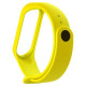 Ремінець до фітнес браслета BeCover Silicone для Xiaomi Mi Band 3/4 Yellow (704130)