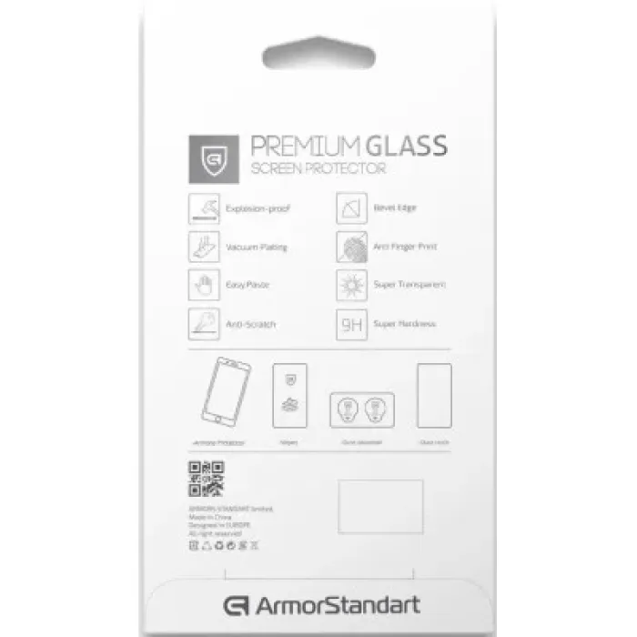 Скло захисне Armorstandart Pro Motorola Moto G8 Power Black (ARM57780)