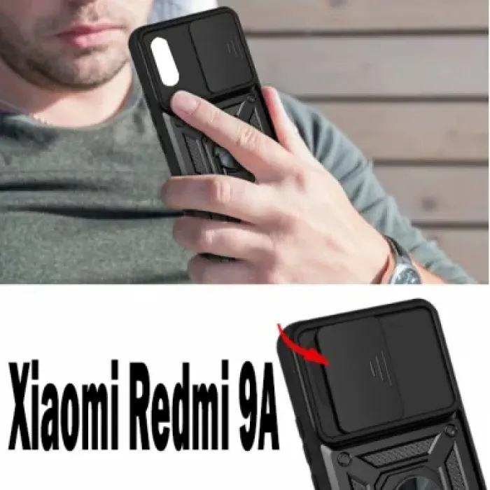 Чохол до мобільного телефона BeCover Military Xiaomi Redmi 9A Black (705574)