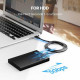 Дата кабель USB 3.0 AM to USB-C 1.0m US184 Black Ugreen (20882)