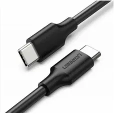 Дата кабель USB-C to USB-C 1.0m US286 3A Black Ugreen (50997)