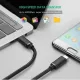 Дата кабель USB-C to USB-C 2.0m US286 3A Black Ugreen (10306)