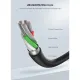 Дата кабель USB 2.0 AM to USB-C 1.0m US287 Black Ugreen (60116)
