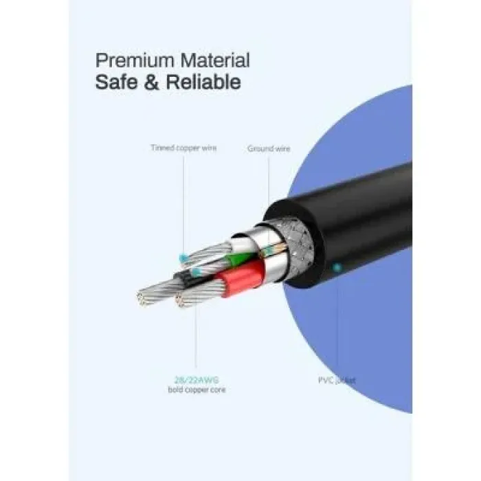 Дата кабель USB 2.0 AM to Micro 5P 2.0m US289 Black Ugreen (60138)