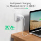 Зарядний пристрій Ugreen USB-C PD30W CD127 white (70161)