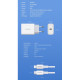 Зарядний пристрій Ugreen USB-C PD20W CD137 white (60450)