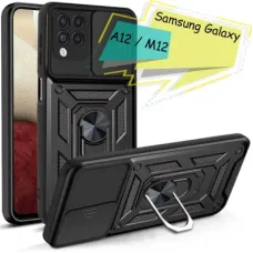 Чохол до мобільного телефона BeCover Military Samsung Galaxy A12 SM-A125 / M12 SM-M125 Black (705640)