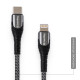 Дата кабель USB-C to Lightning 1.0m ColorWay (CW-CBPDCL033-GR)