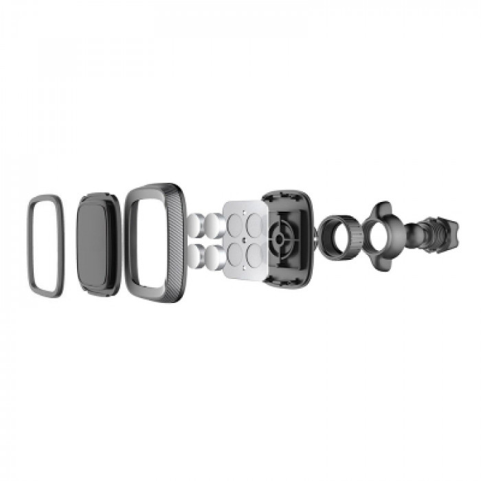 Універсальний автотримач ColorWay Air Vent-2 (360 rotation) magnetic Gray (CW-CHM05-GR)