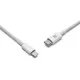 Дата кабель USB-C to Lightning 2.0m MFI TPE White REAL-EL (EL123500058)