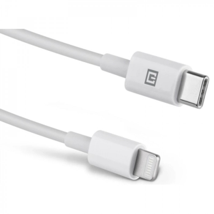 Дата кабель USB-C to Lightning 2.0m MFI TPE White REAL-EL (EL123500058)