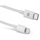 Дата кабель USB-C to Lightning 2.0m MFI TPE White REAL-EL (EL123500058)